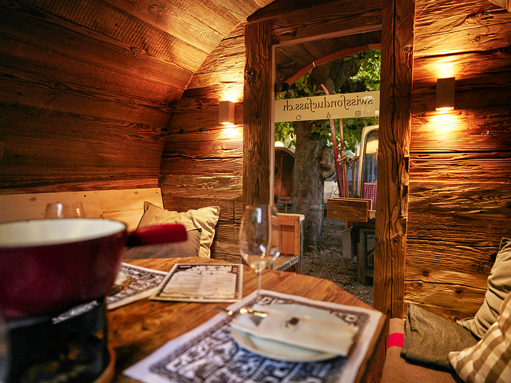 Fonduefass für Käsefondue Schweiz