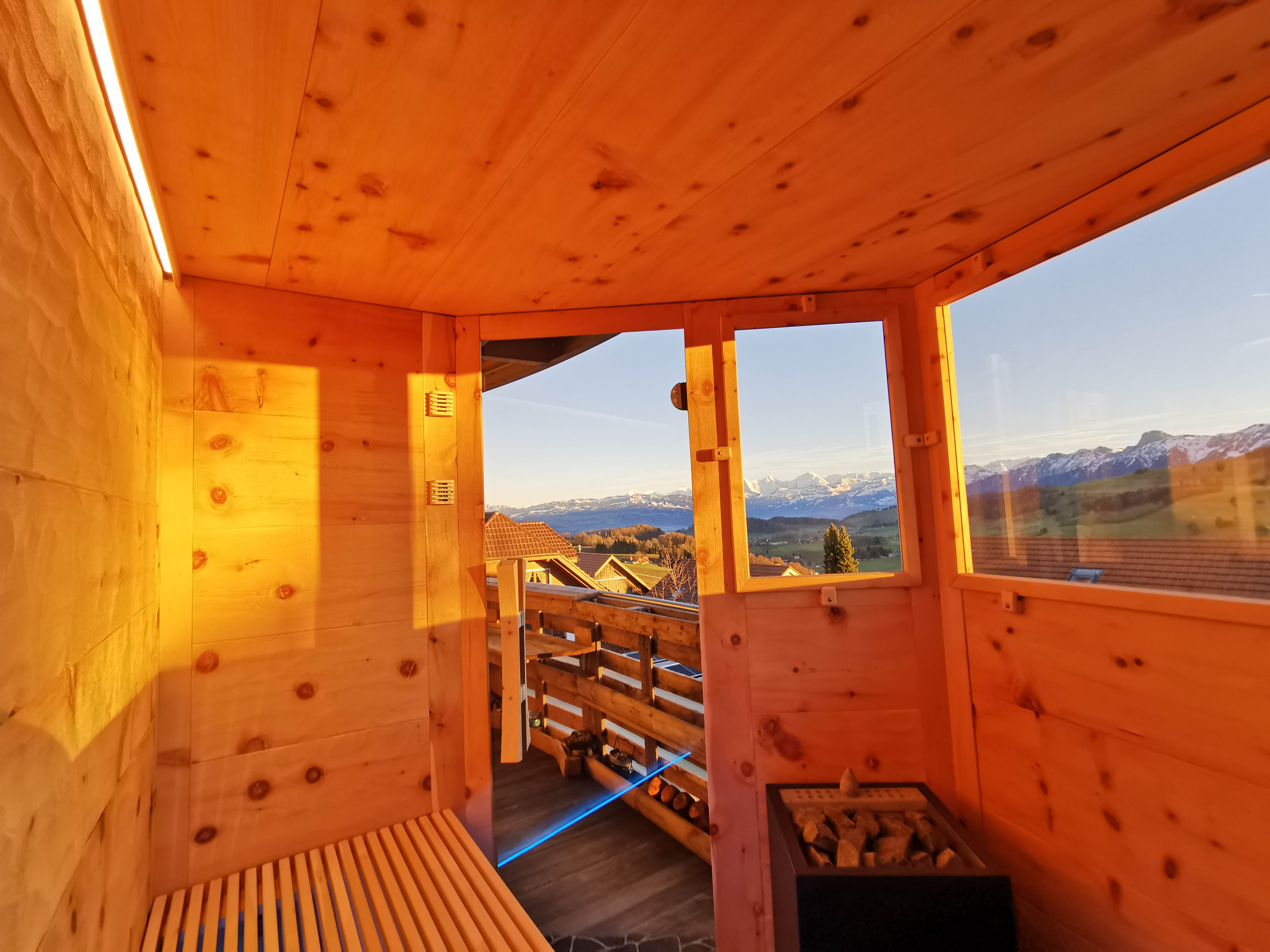 Sauna Arve Schweiz auf Mass